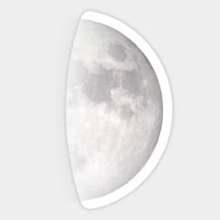 First Quarter Moon Phase Sticker